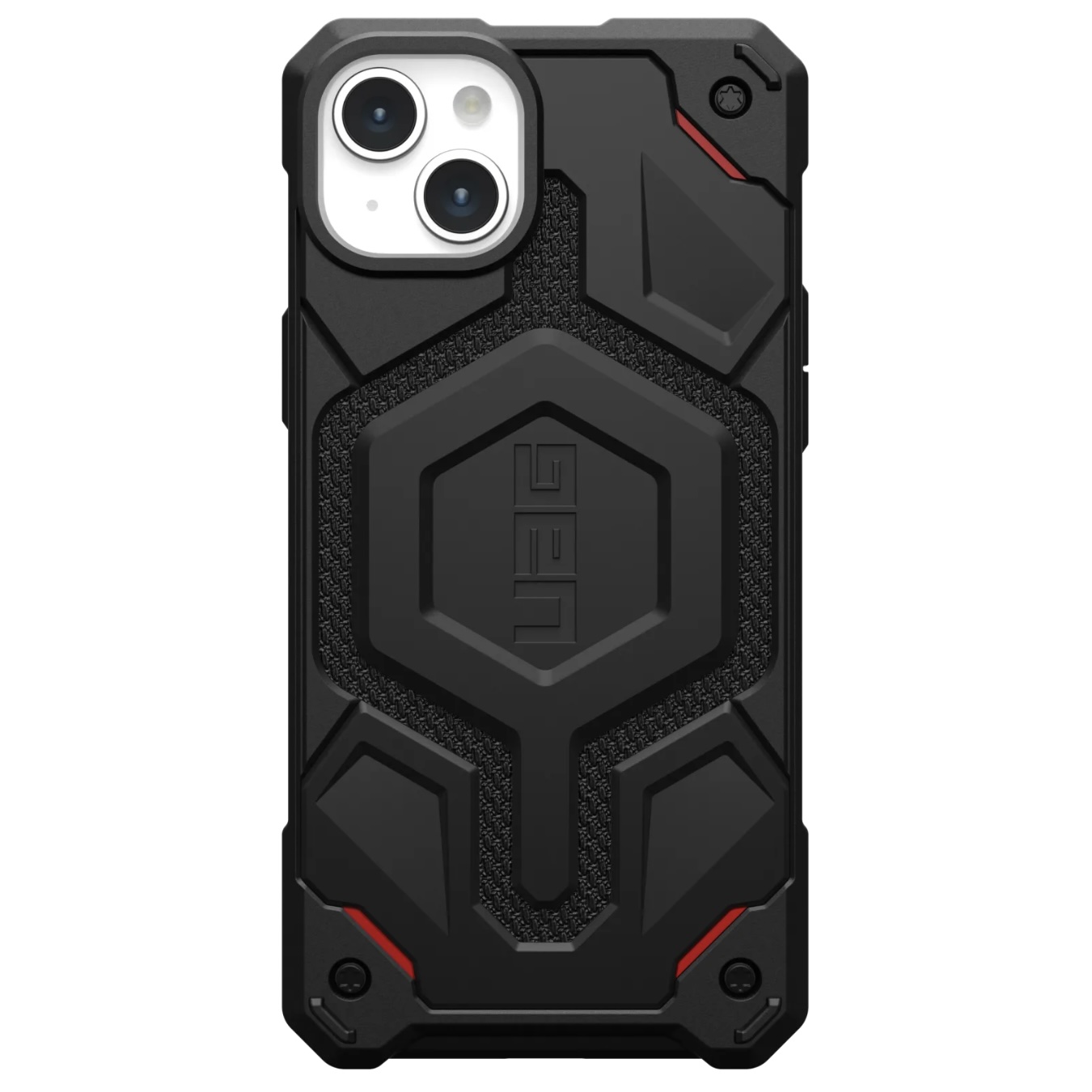 Противоударный защитный чехол UAG Monarch Pro Kevlar MagSafe для iPhone 15 Plus (6.7) Kevlar Black