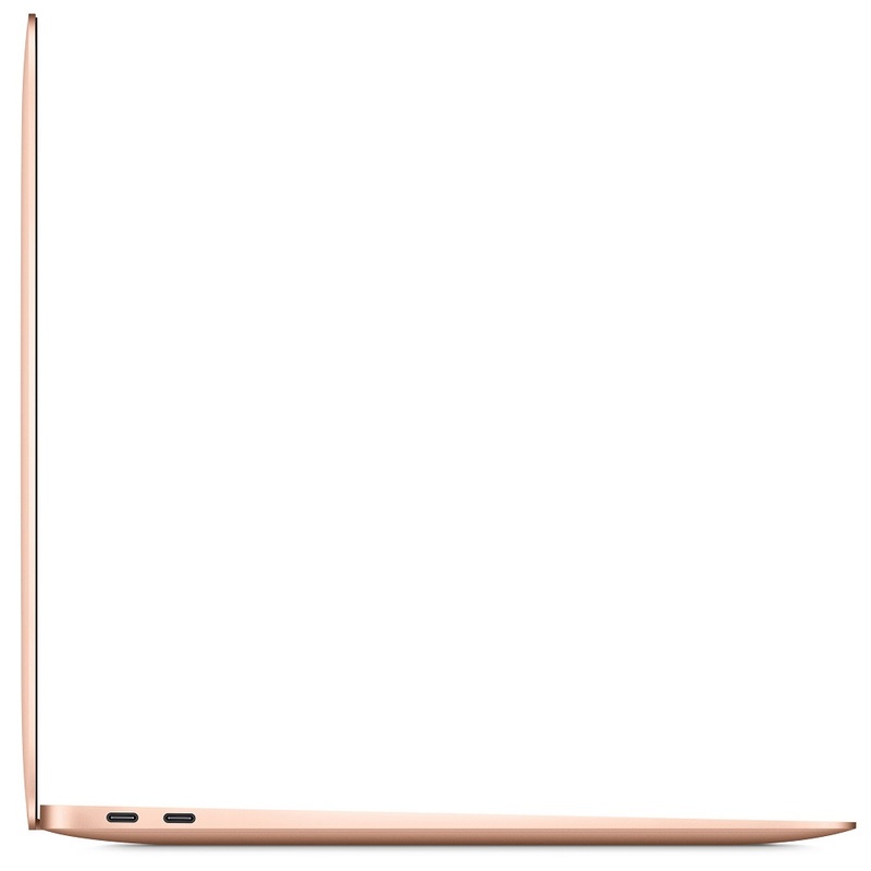 Ноутбук Apple MacBook Air 13 дисплей Retina с технологией True Tone Early 2020 Gold (Z0YL000LB) (RU/A) (Intel Core i5 1100 MHz/13.3/2560x1600/8GB/256GB SSD/DVD нет/Intel Iris Plus Graphics/Wi-Fi/Bluetooth/macOS)