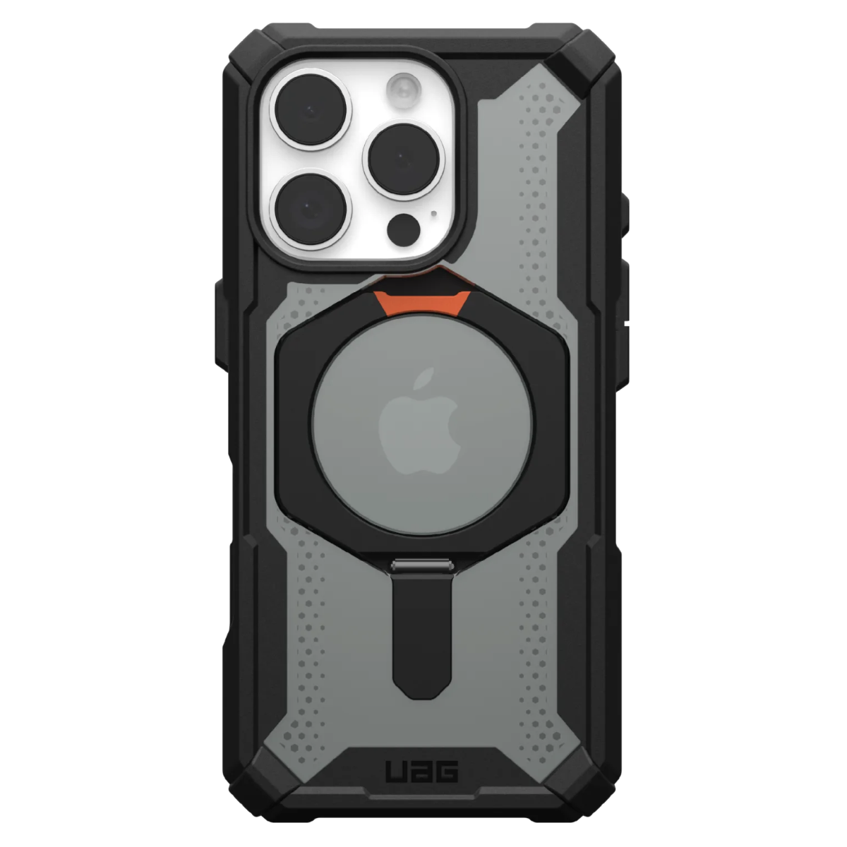 Противоударный защитный чехол UAG Plasma XTE MagSafe для iPhone 16 Pro Black/Orange