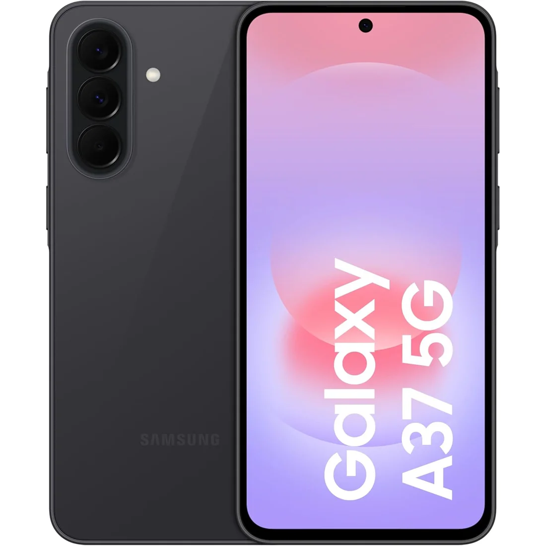 Смартфон Samsung Galaxy A37 5G 8/256GB Dual: nano SIM + eSIM Charcoal (SM-A376B)