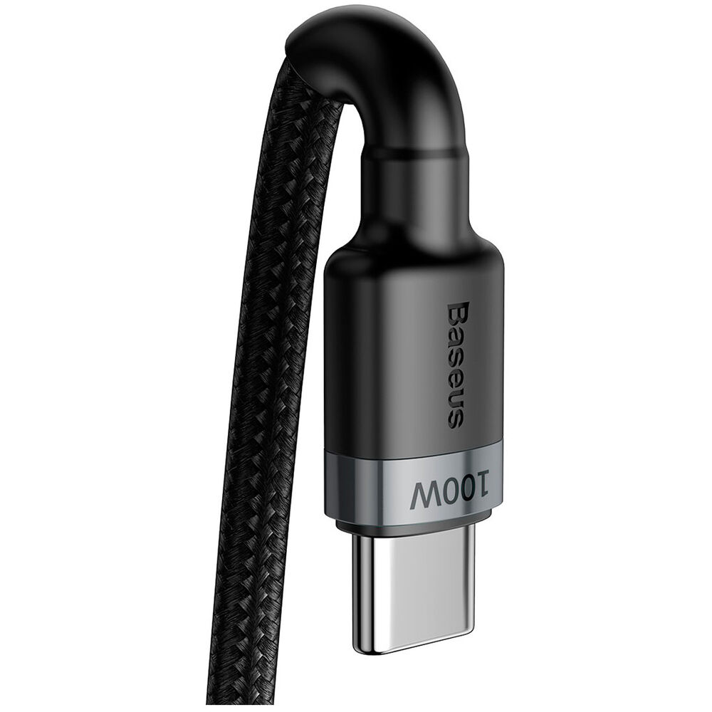 Кабель Baseus Cafule PD2.0 100W USB Type-C - USB Type-C 1 м Black