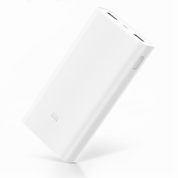 Аккумулятор внешний универсальный Xiaomi Mi Power Bank 2C (20000 mAh) White