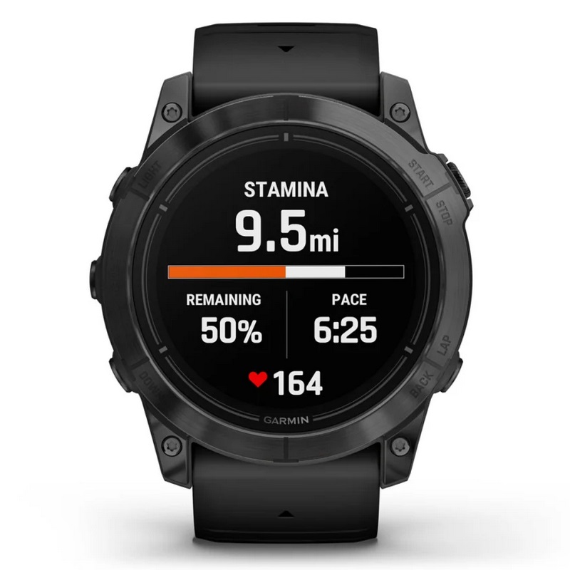Умные часы Garmin epix Pro (Gen 2) – Standard Edition - 51 mm Slate Grey with Black Band (010-02804-21)