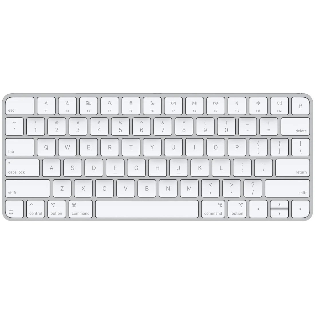 Беспроводная клавиатура Apple Magic Keyboard (MXCL3ZA/A) кириллица (лазерная гравировка) + QWERTY