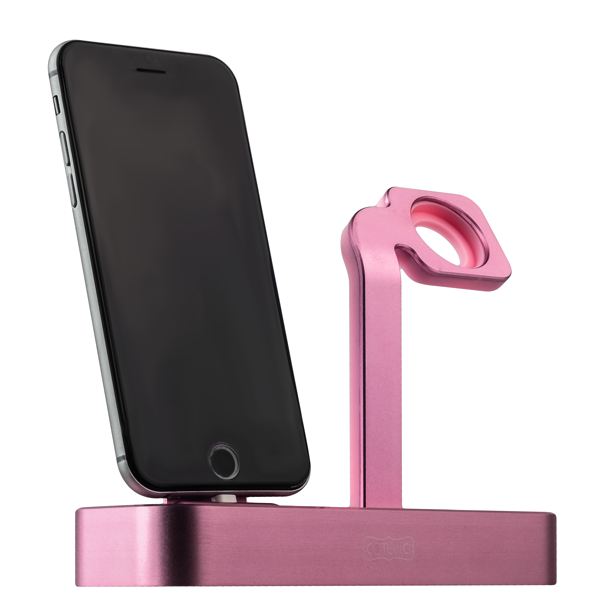 Док-станция COTEetCI Base5 Dock (CS2095-PK) Pink для Apple Watch и iPhone