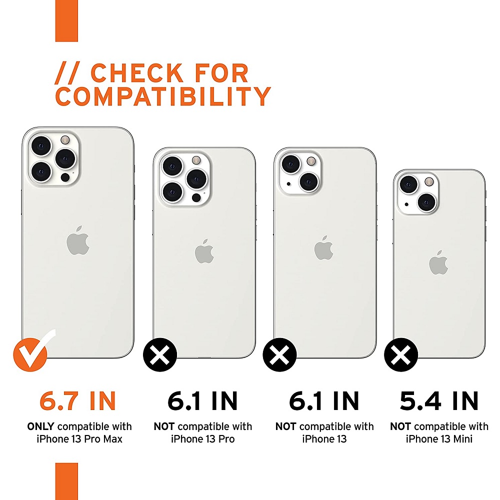 Противоударный защитный чехол UAG Pathfinder Series Case Black для iPhone 13 Pro Max