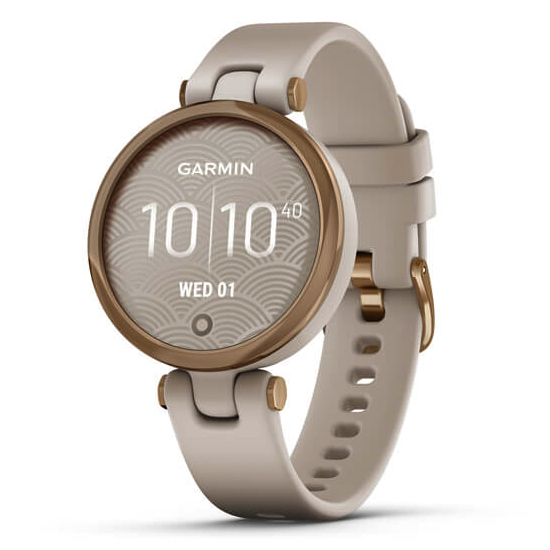 Умные часы Garmin Lily - Sport Edition Rose Gold Bezel with Light Sand Case and Silicone Band (010-02384-11)
