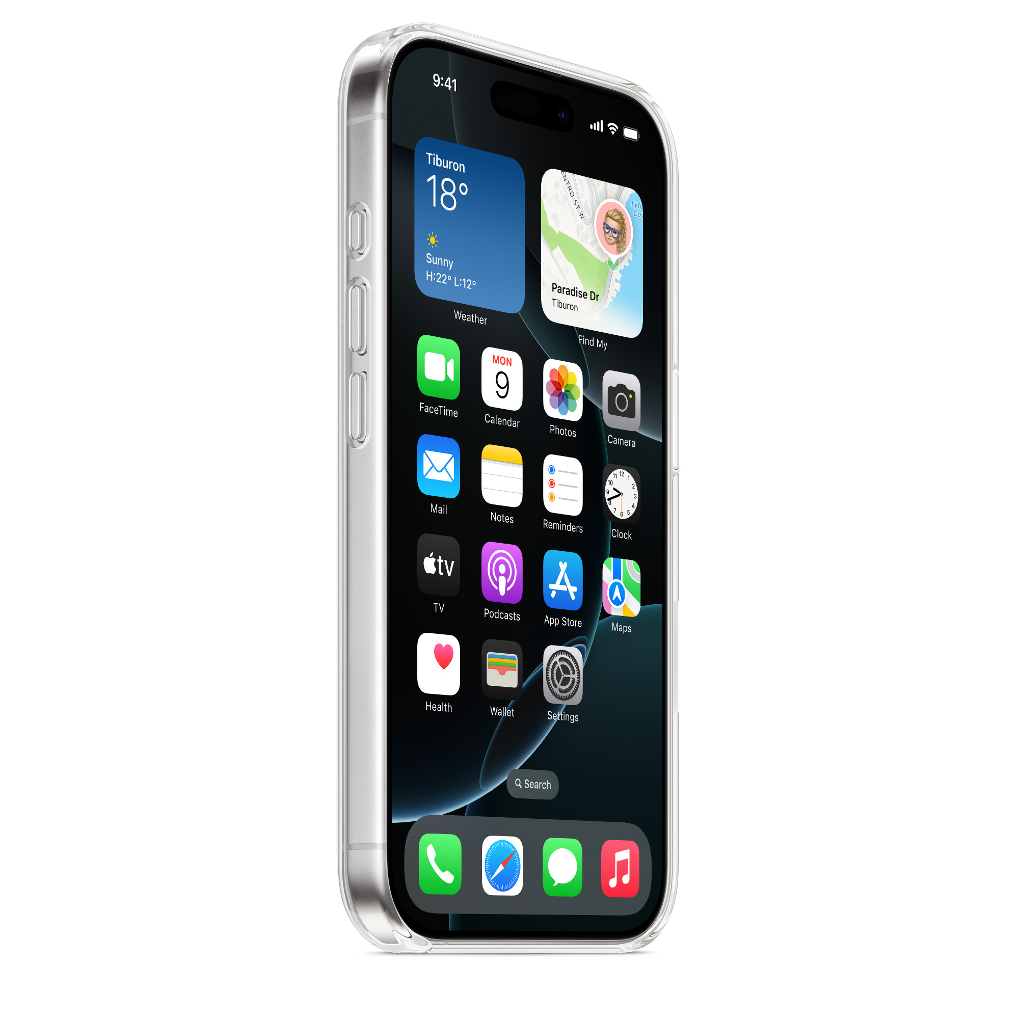 Пластиковый чехол Apple iPhone 16 Pro Clear Case with MagSafe (MA7E4ZM/A)