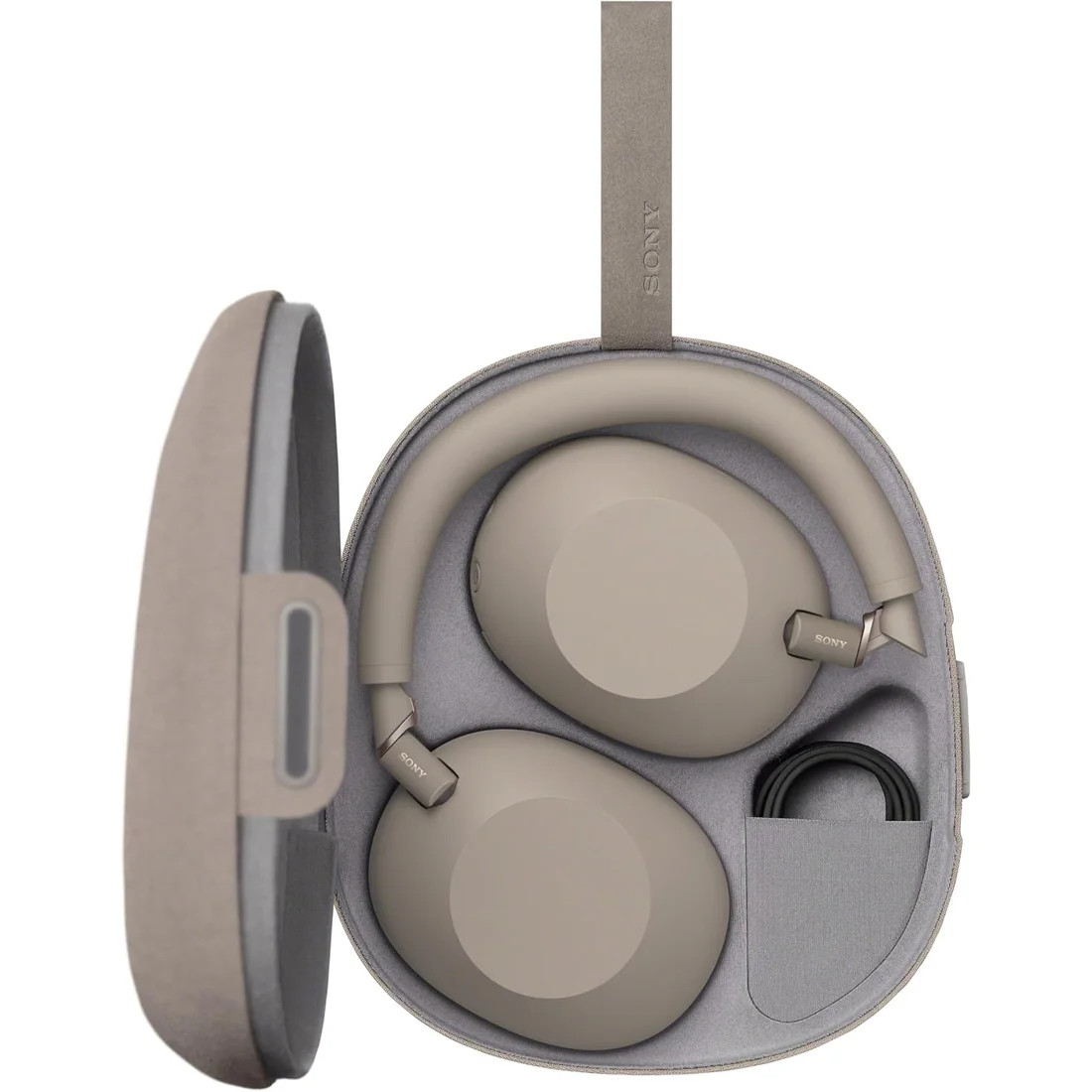 Беспроводные наушники Sony WH-1000XM6 Sandstone