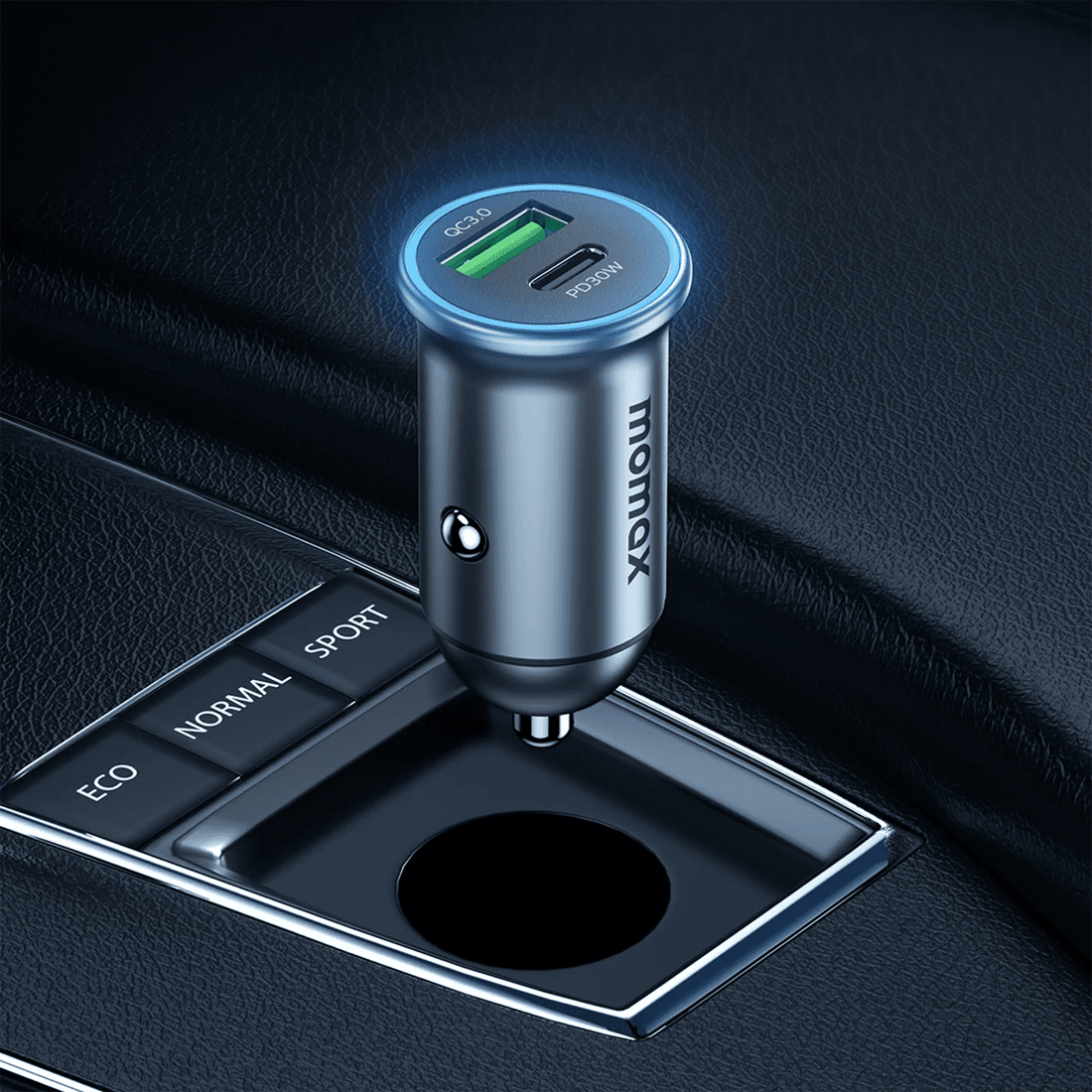 Автомобильное зарядное устройство Momax UC18 30w