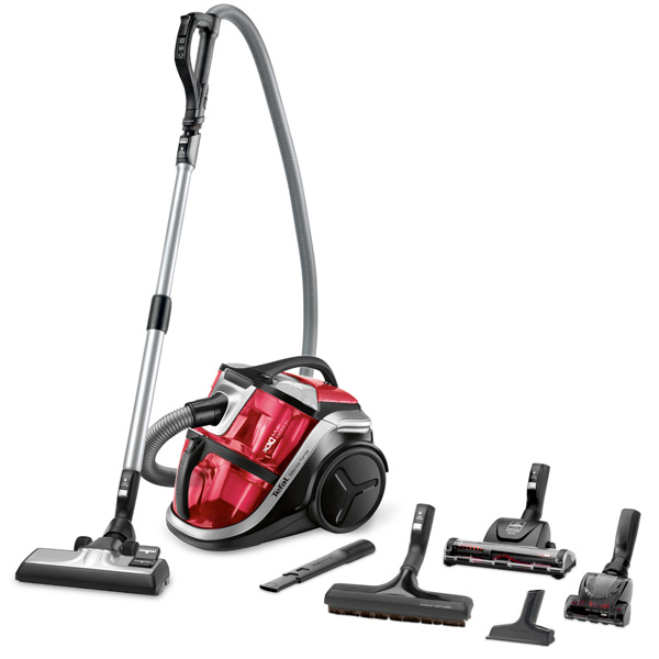 Пылесос с контейнером для пыли Tefal Silence Force Multicyclonic TW8370RA