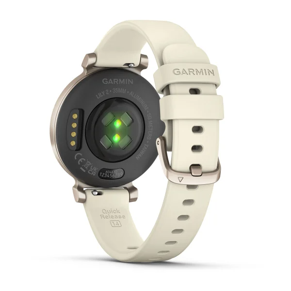 Умные часы Garmin Lily 2 Cream Gold with Coconut Silicone Band (010-02839-00)