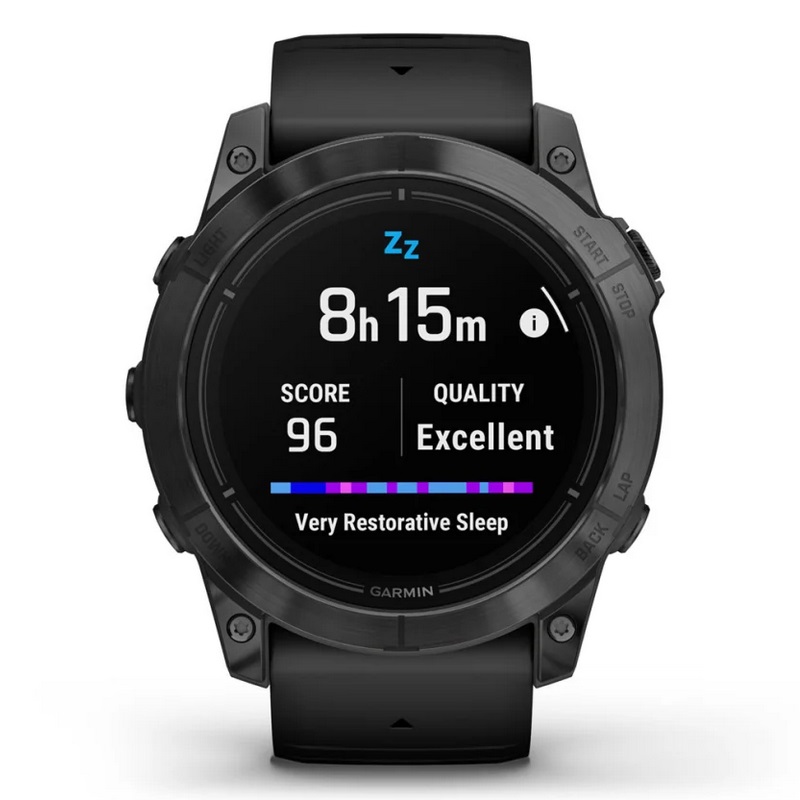 Умные часы Garmin epix Pro (Gen 2) – Standard Edition - 51 mm Slate Grey with Black Band (010-02804-21)