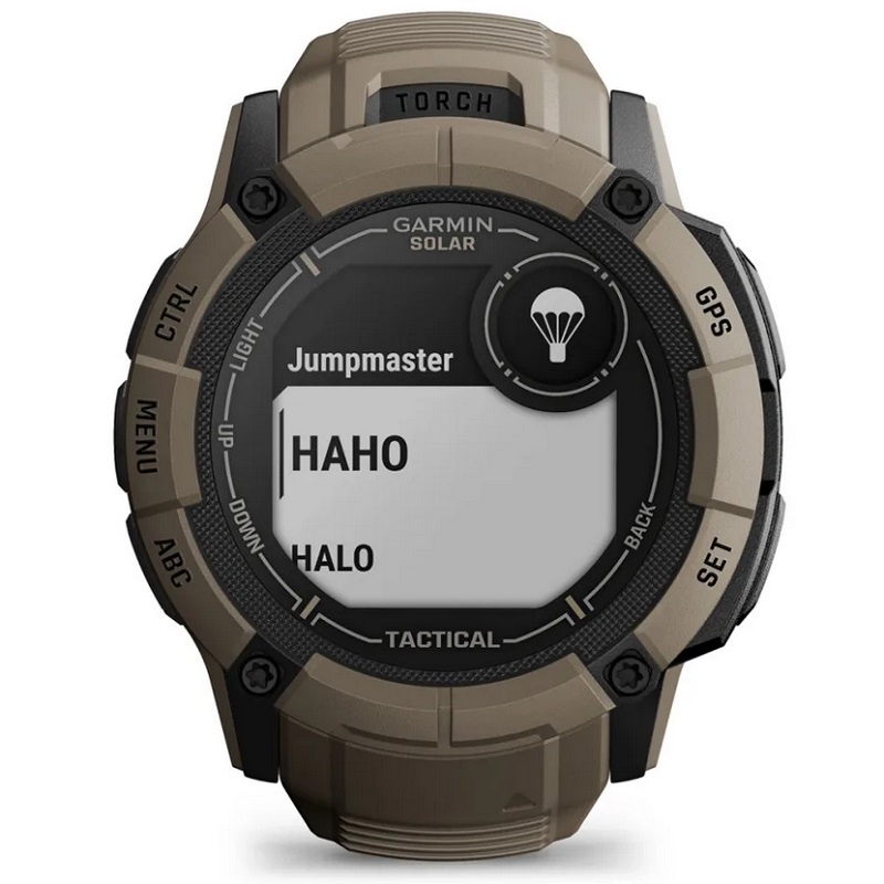 Умные часы Garmin Instinct 2X Solar - Tactical Edition, Coyote Tan (010-02805-02)