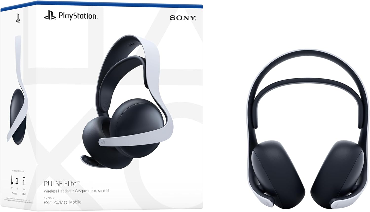 Беспроводная компьютерная гарнитура Sony PlayStation 5 Elite White