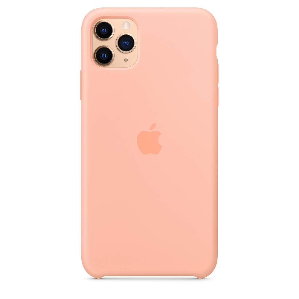 Силиконовый чехол Apple iPhone 11 Pro Max Silicone Case - Grapefruit (MY1H2ZM/A) для iPhone 11 Pro Max