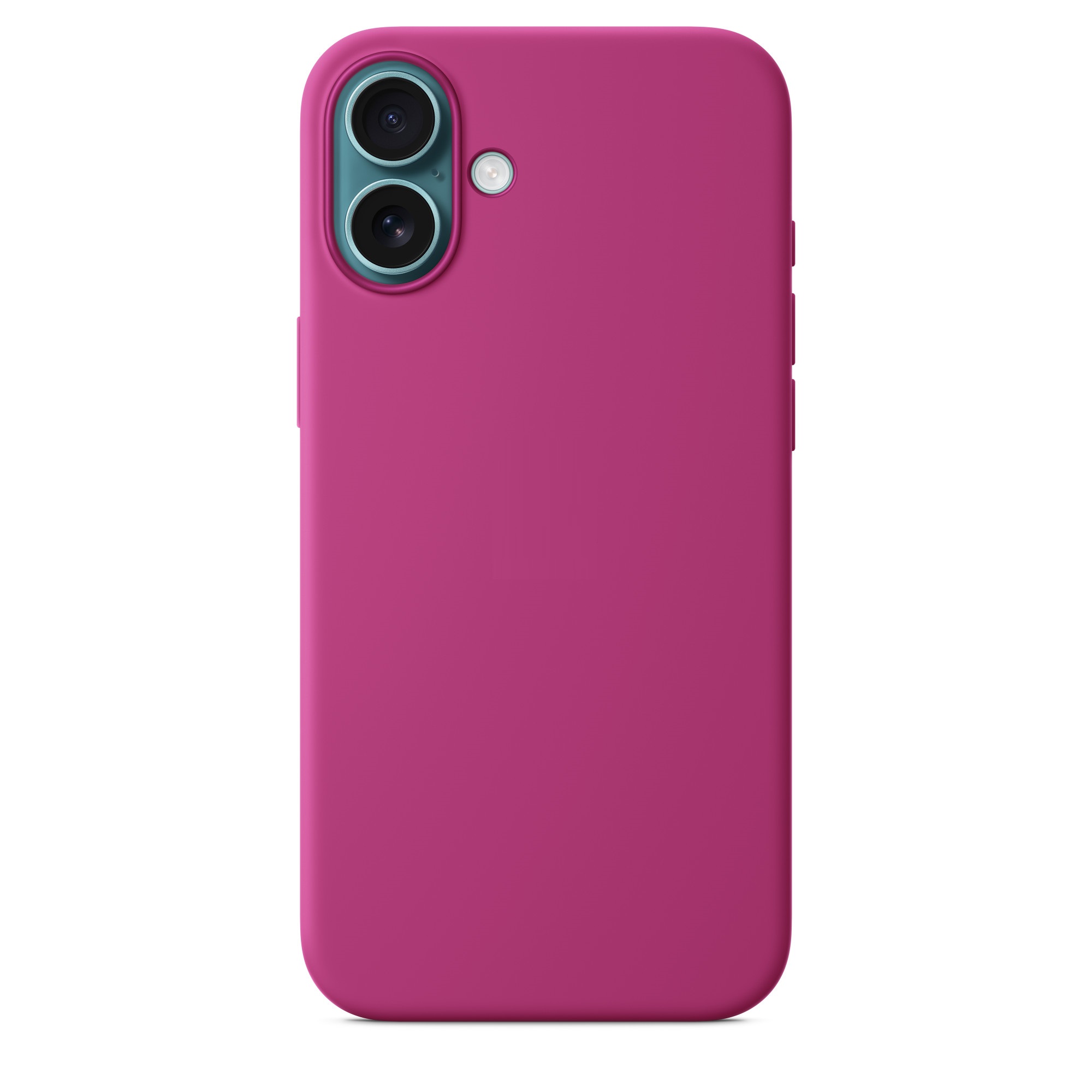 Силиконовый чехол Naturally Silicone Case with MagSafe Fuchsia для iPhone 16 Plus