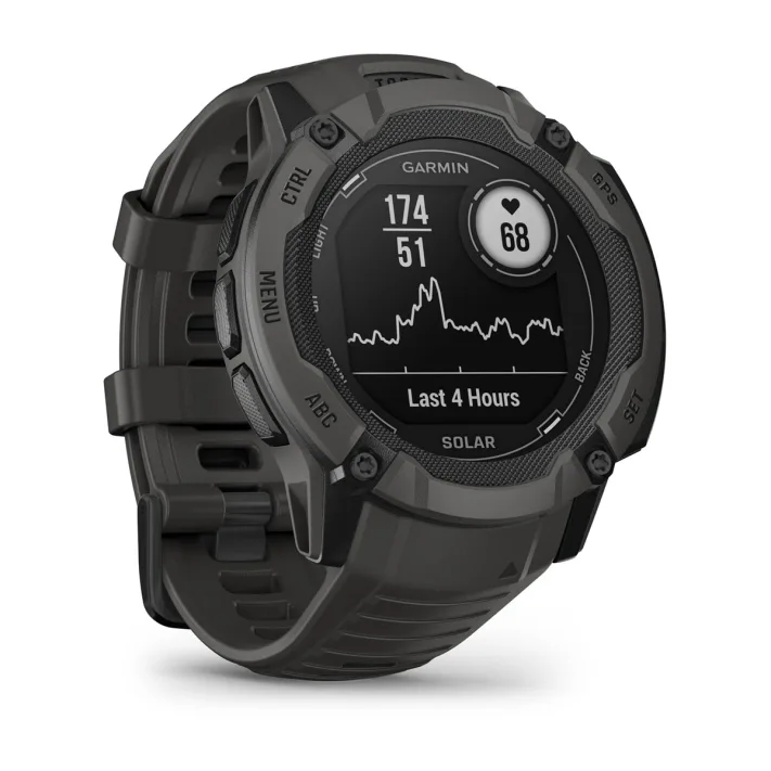 Умные часы Garmin Instinct 2X Solar Graphite (010-02805-00)