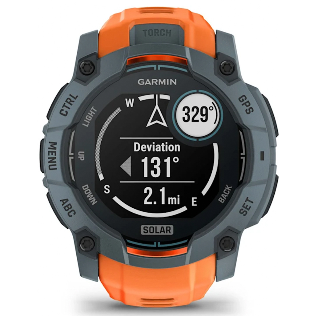 Умные часы Garmin Instinct 3 – 50 mm, Solar Twilight with Solstice Band (010-02935-01)