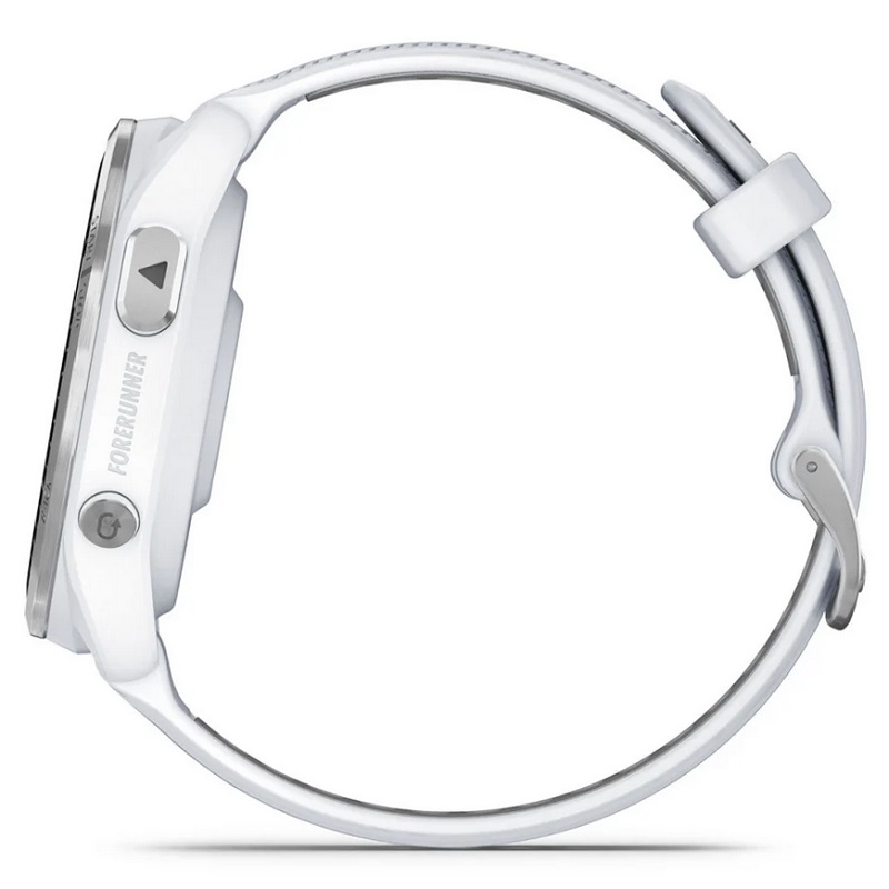Умные часы Garmin Forerunner 965 Titanium Bezel with Whitestone Case and Whitestone/Powder Grey Silicone Band (010-02809-11)