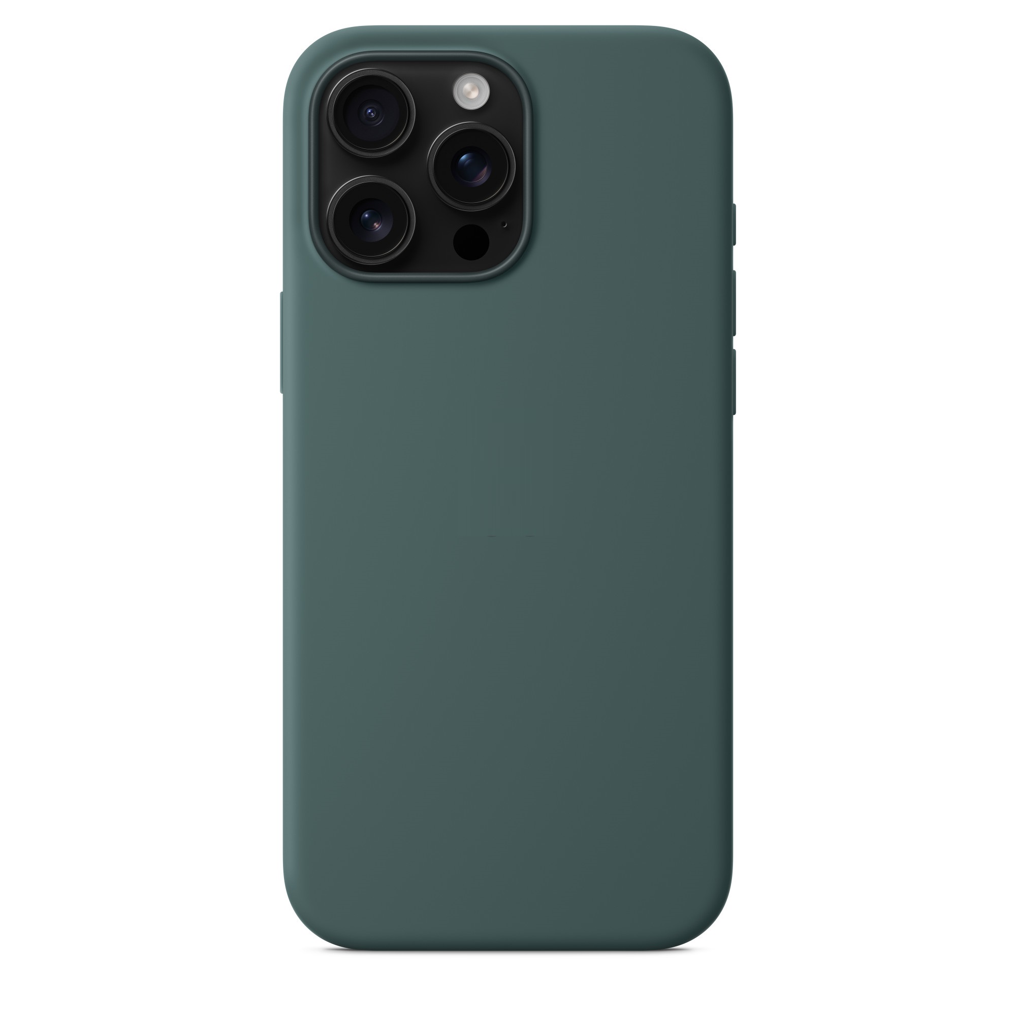 Силиконовый чехол Naturally Silicone Case with MagSafe Lake Green для iPhone 16 Pro Max
