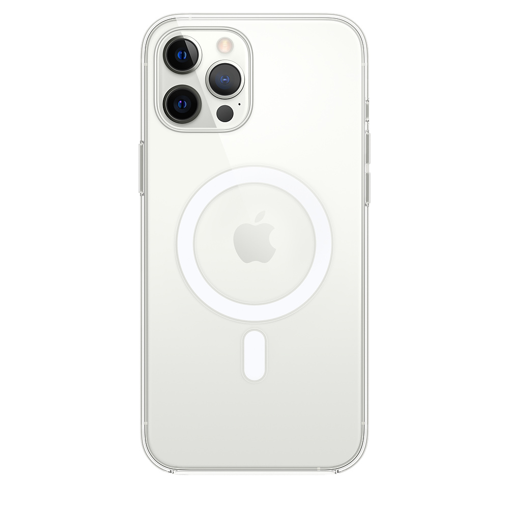Пластиковый чехол Naturally Clear Case with MagSafe для iPhone 12 Pro Max