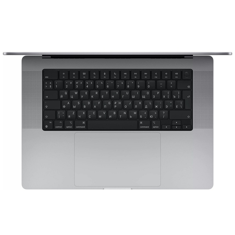 Ноутбук Apple Macbook Pro 16 Late 2021 (3456x2234, Apple M1 Pro, RAM 32 ГБ, SSD 512 ГБ, Apple graphics 16-core) Space Gray (Z14V0008D), русская раскладка