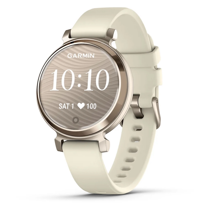Умные часы Garmin Lily 2 Cream Gold with Coconut Silicone Band (010-02839-00)
