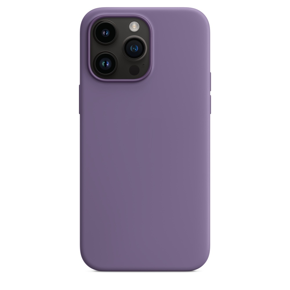 Силиконовый чехол Naturally Silicone Case with MagSafe Iris для iPhone 14 Pro Max