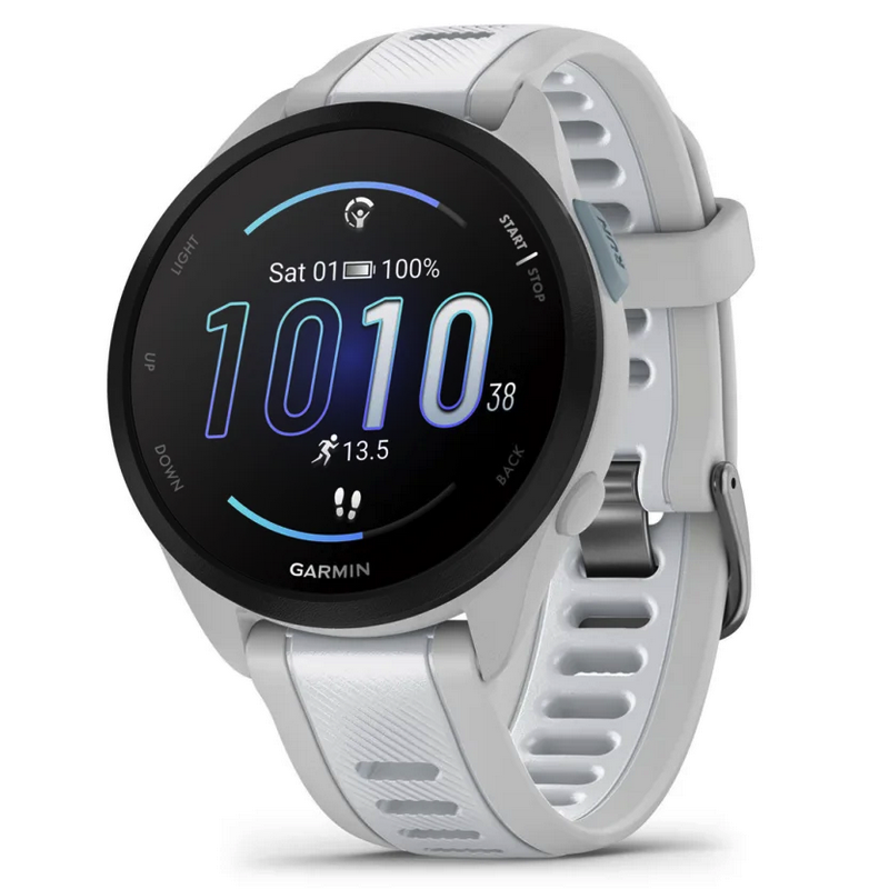 Умные часы Garmin Forerunner 165 Music Mist grey/Whitestone (010-02863-31)