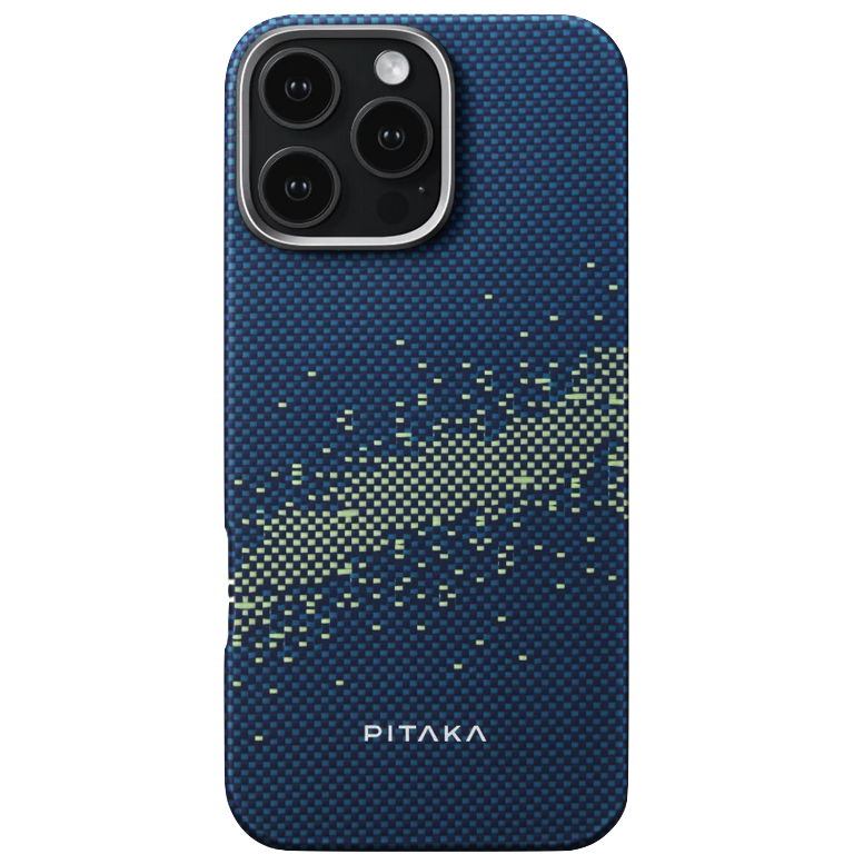Чехол Pitaka Tactile Woven Case Milky Way Galaxy для iPhone 16 Pro Max