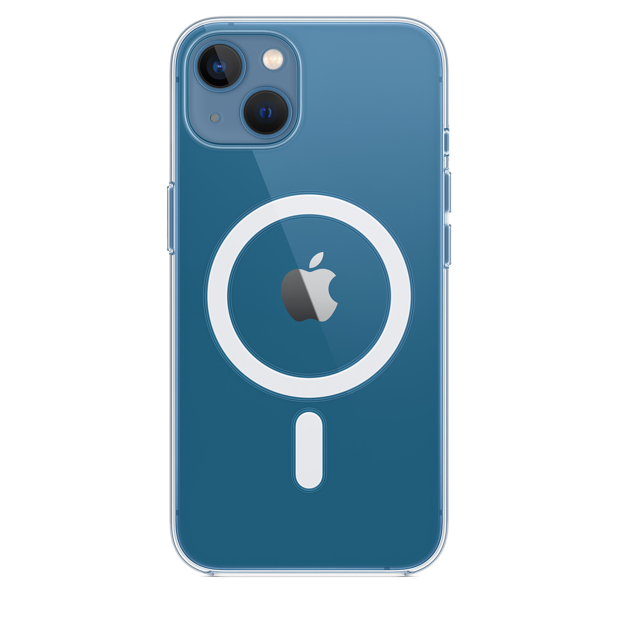 Пластиковый чехол Naturally Clear Case with MagSafe для iPhone 13/14