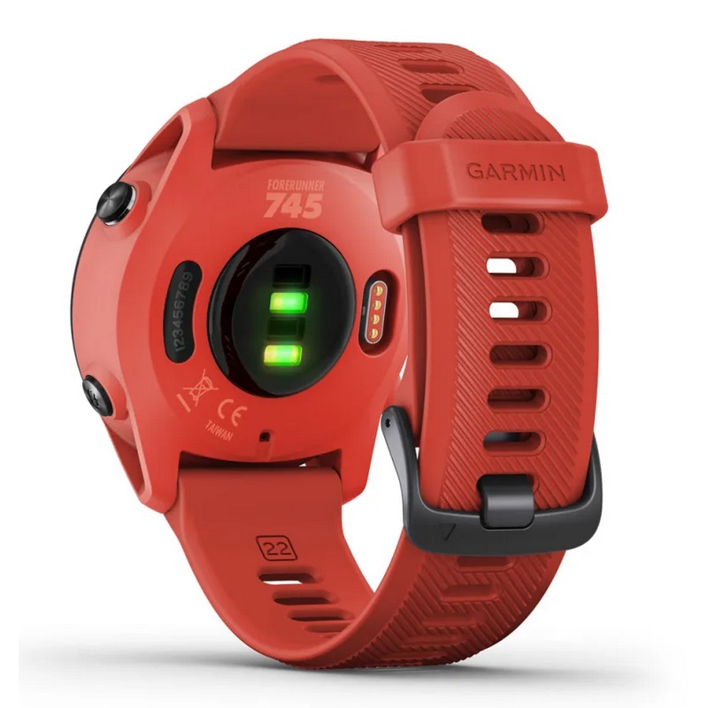 Умные часы Garmin Forerunner 745 Magma Red (010-02445-12)