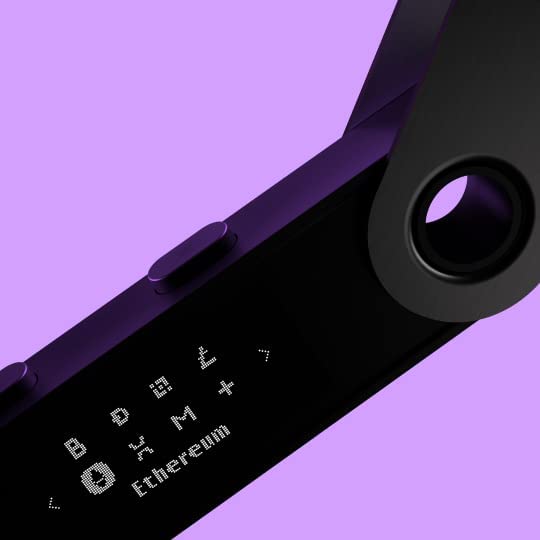 Кошелек для криптовалют Ledger Nano S Plus + чёрный