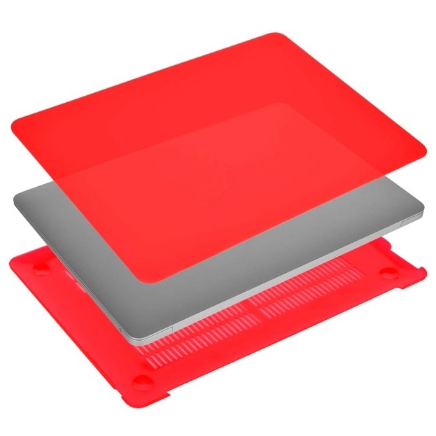 Чехол-накладка Gurdini HardShell Case Matte Red для Apple MacBook Air 13 2018-2021