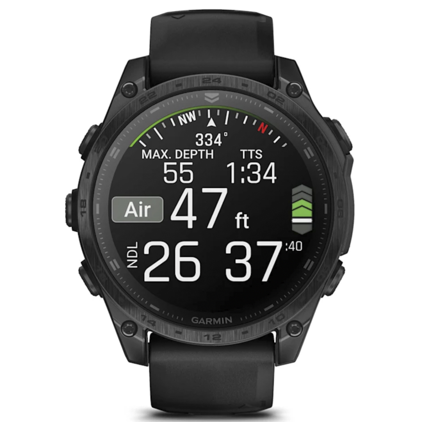 Умные часы Garmin tactix 8 – 47 mm AMOLED Includes Applied Ballistics Ultralight Solver (010-03405-01)