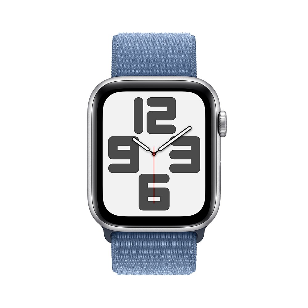 Умные часы Watch Series SE 2023 Gen 2 44 мм Aluminium Case, Silver/Winter Blue Sport Loop