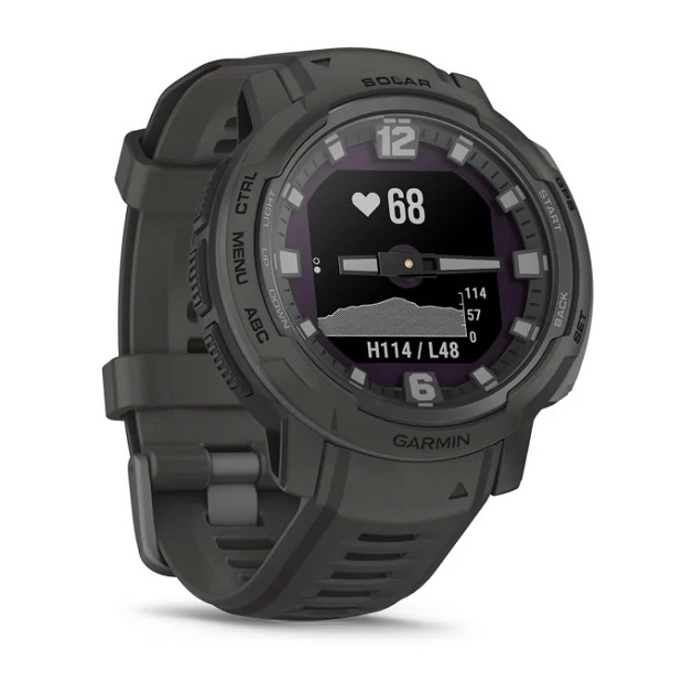 Умные часы Garmin Instinct Crossover Solar Graphite (010-02730-01)