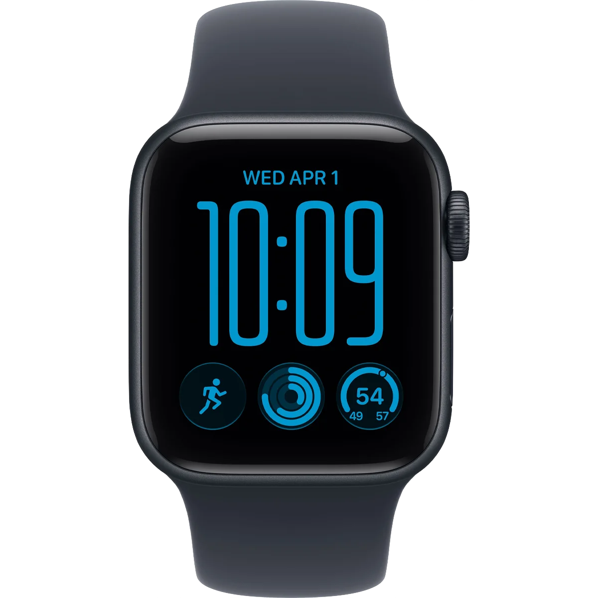 Умные часы Apple Watch SE 3 (2026) 40mm Midnight Aluminium Case with Navy Blue Sport Band - S/M