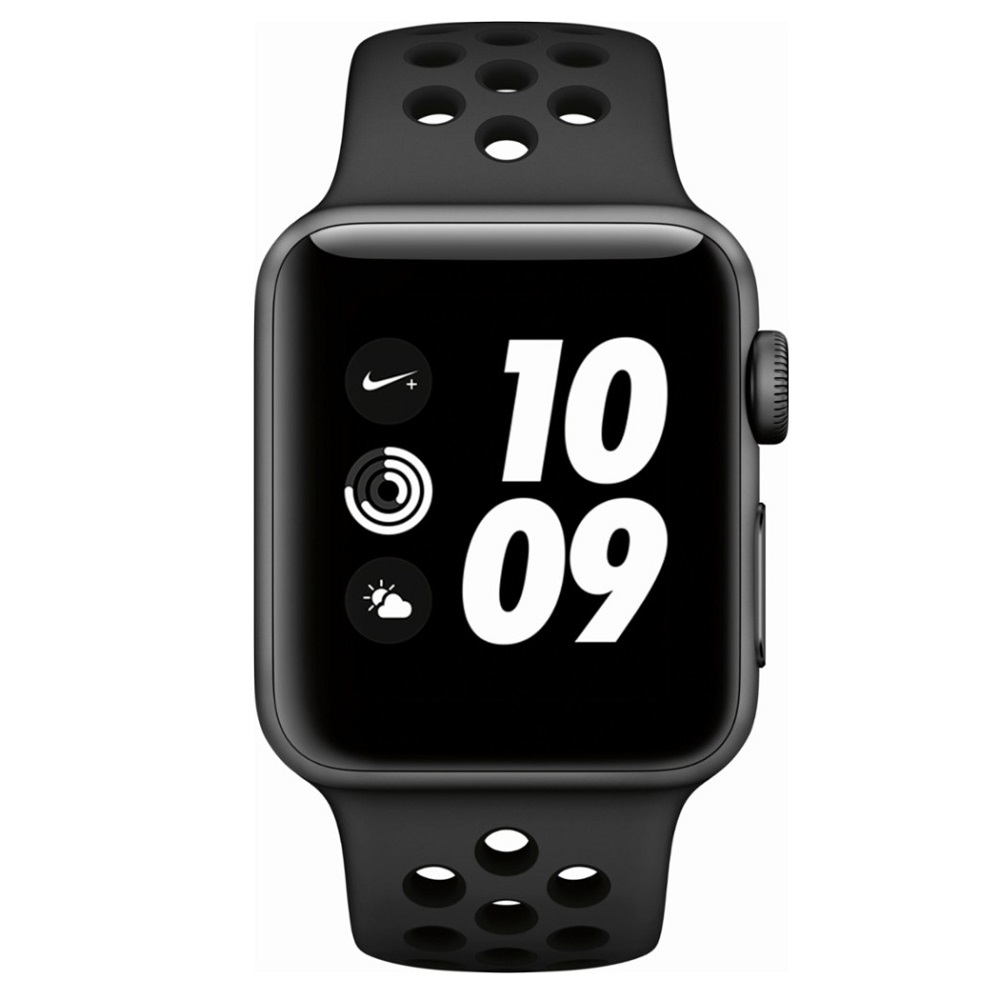 Часы Apple Watch Series 3 38mm (MTF12RU/A) (Space Gray Aluminum Case with Antracite/Black Nike Sport Band)