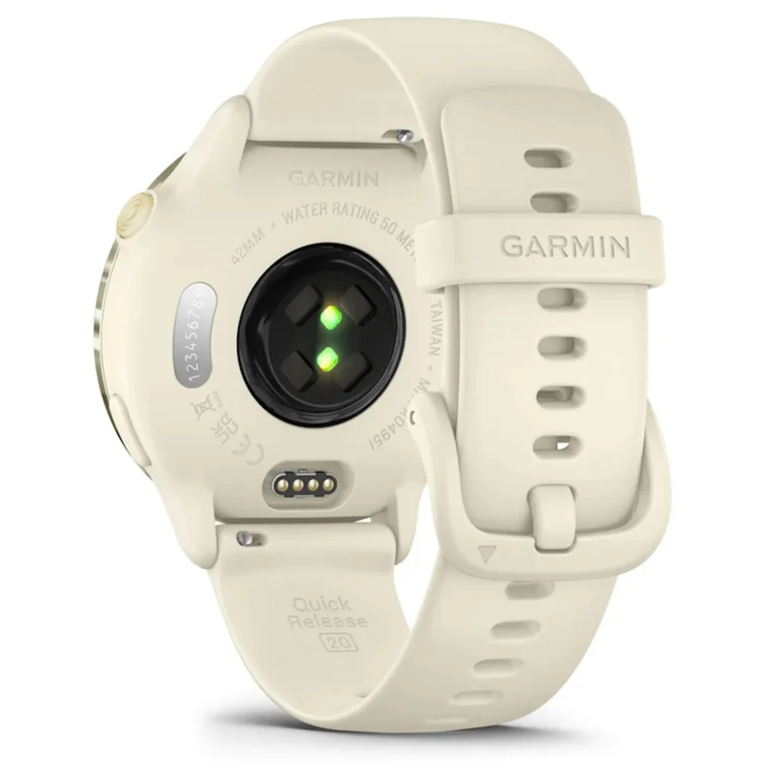 Умные часы Garmin vivoactive 6 Lunar Gold with Bone Band (010-02985-01)