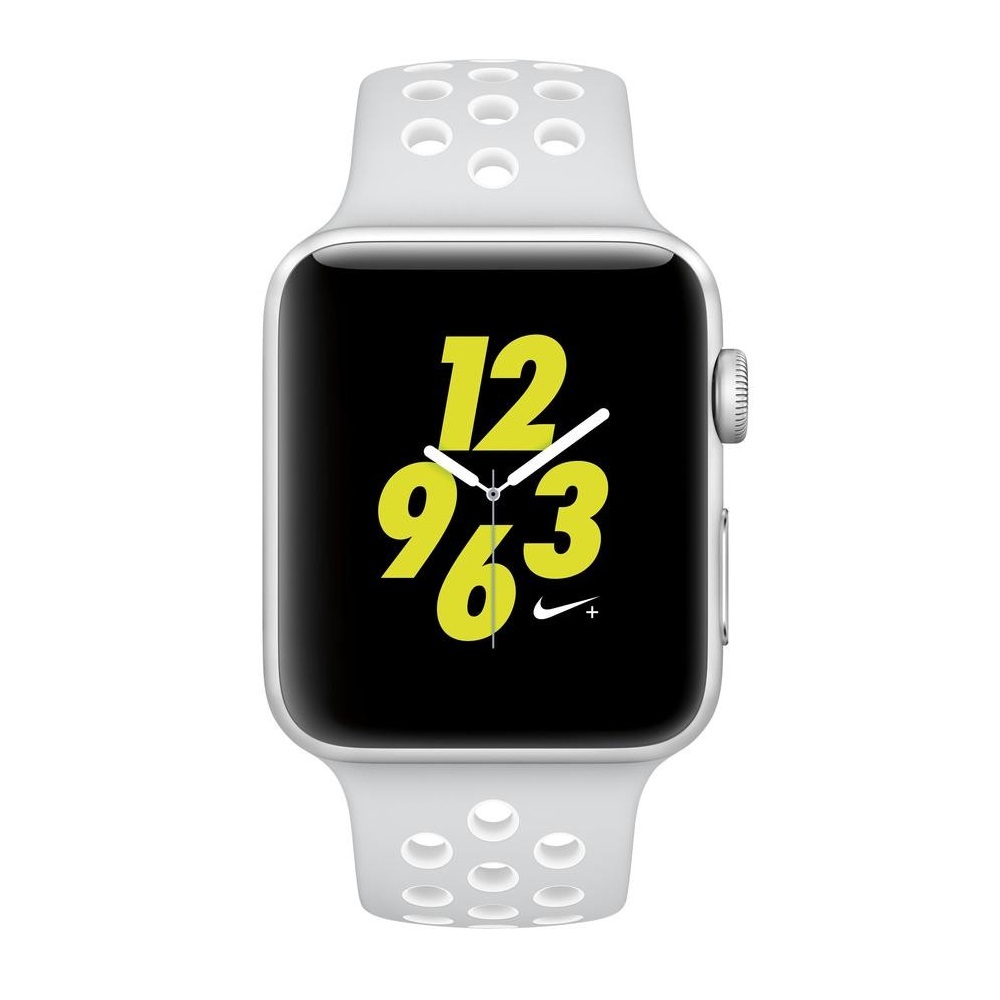 Часы Apple Watch Series 2 38mm (Silver Aluminum Case with Platinum White Nike Sport Band)