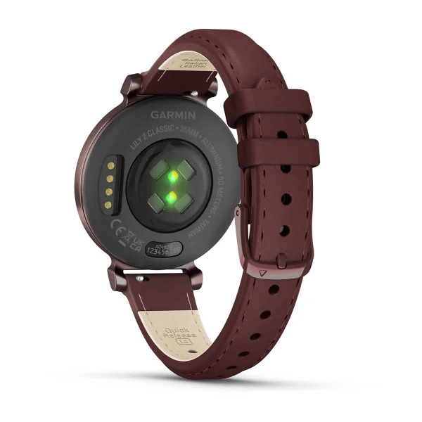 Умные часы Garmin Lily 2 Classic Dark Bronze with Mulberry Leather Band (010-02839-03)