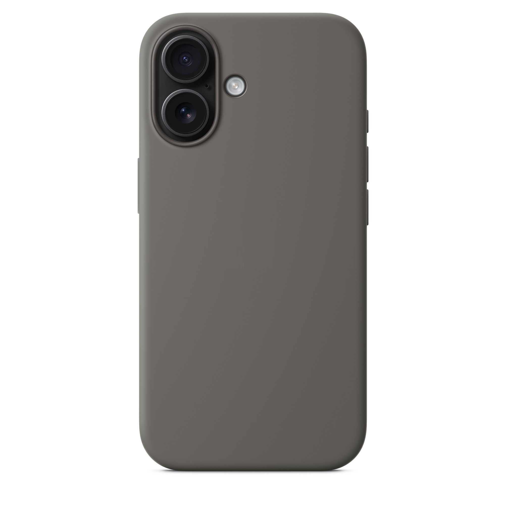 Силиконовый чехол Naturally Silicone Case with MagSafe Stone Gray для iPhone 16