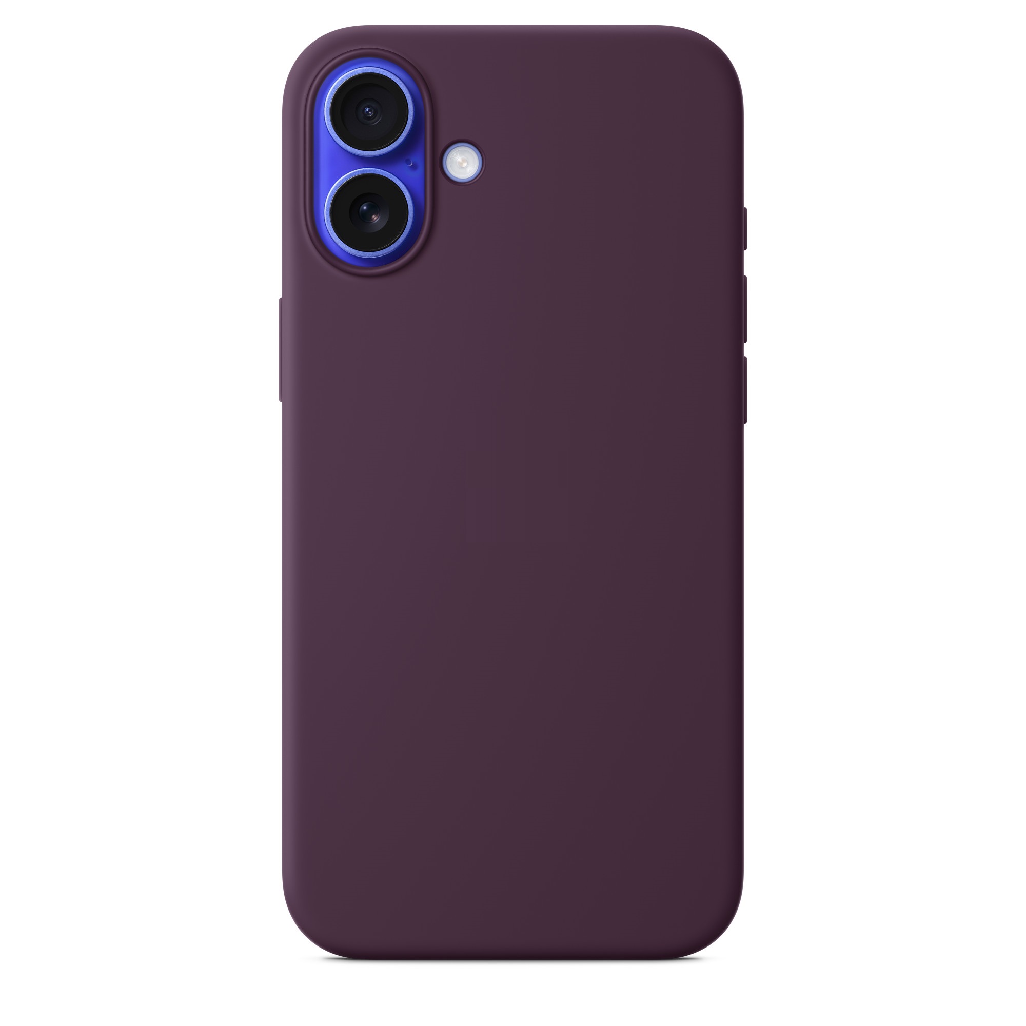 Силиконовый чехол Naturally Silicone Case with MagSafe Plum для iPhone 16 Plus