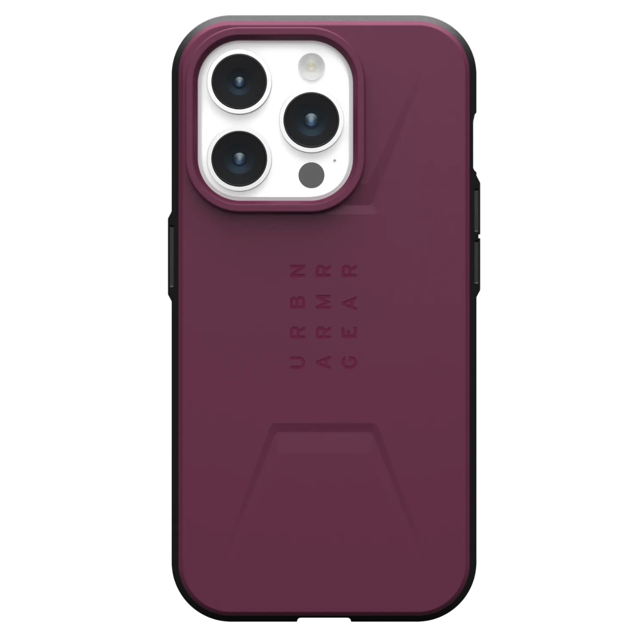 Противоударный защитный чехол UAG Civilian MagSafe для iPhone 15 Pro (6.1) Bordeaux
