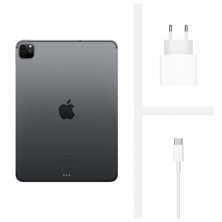 Планшет Apple iPad Pro 11 (2020) 1Tb Wi-Fi + Cellular Space Gray