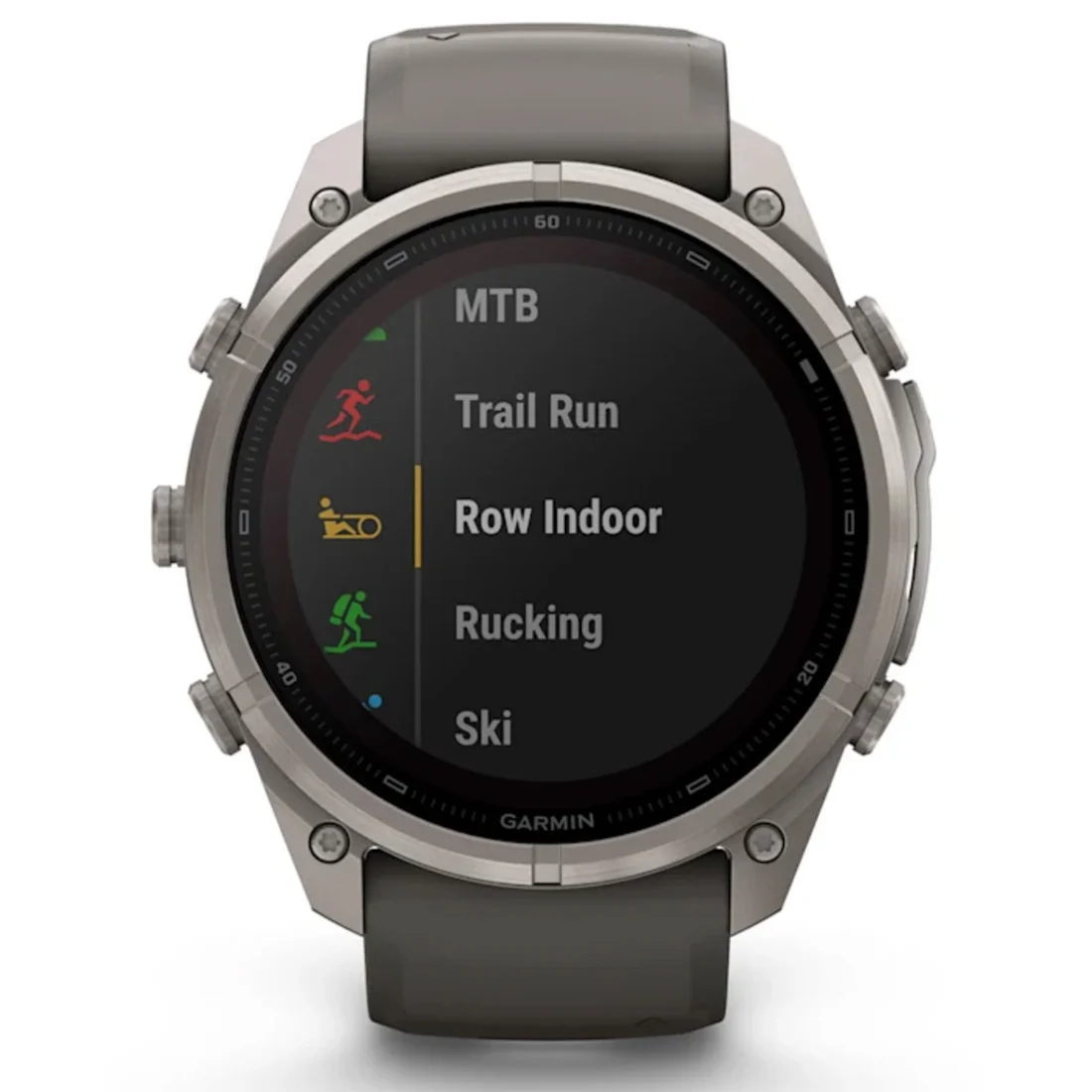 Умные часы Garmin fenix 9 Pro - 51 mm inReach Solar Titanium with Pebble Grey Silicone Band (010-04339-01)