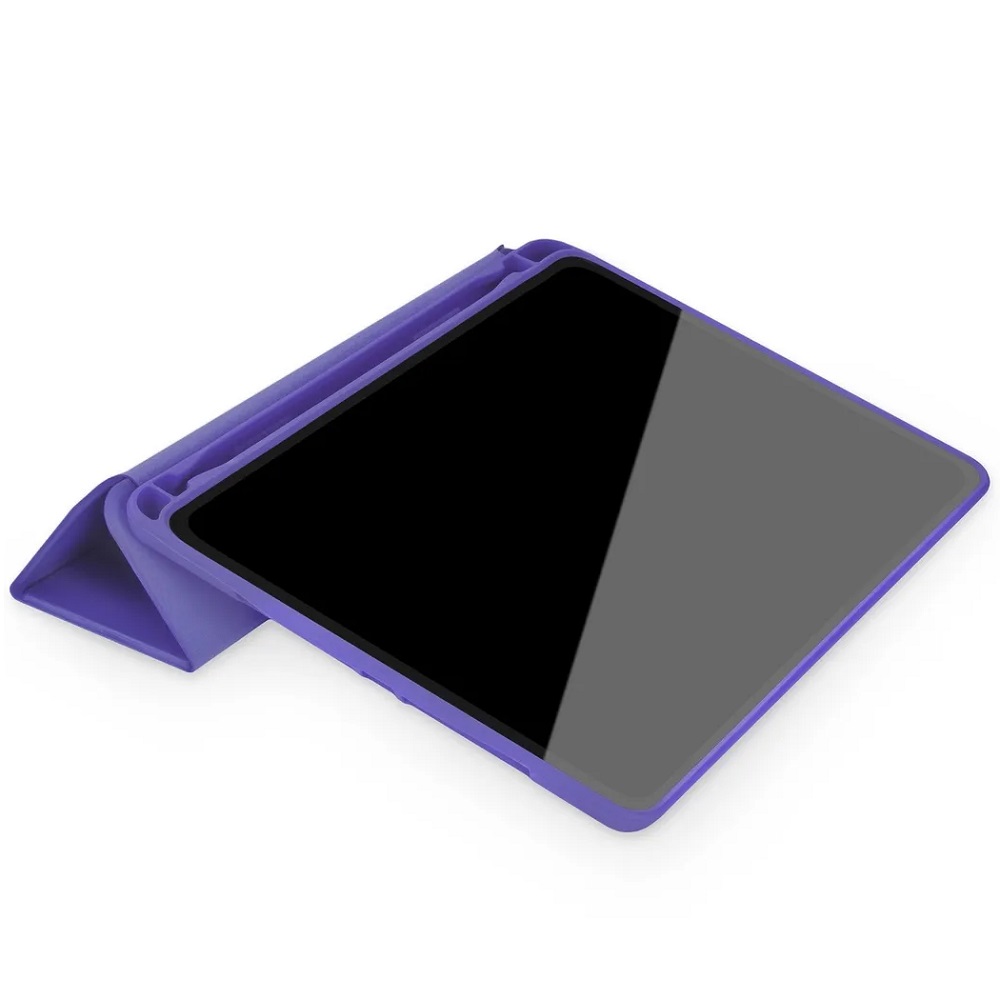 Чехол-книжка Gurdini Leather Series (pen slot) для iPad Pro 12.9 (2020-2022) Lavender Gray