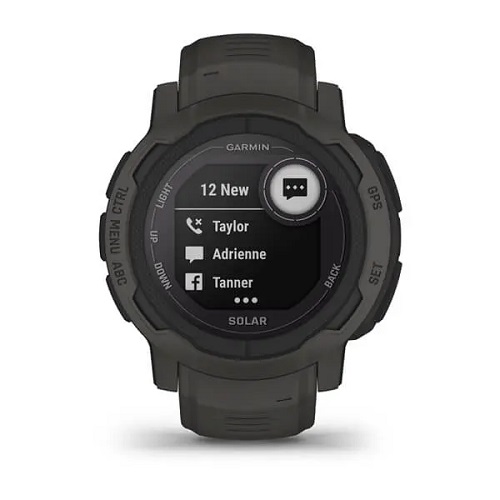 Умные часы Garmin Instinct 2 Solar Graphite (010-02627-00)